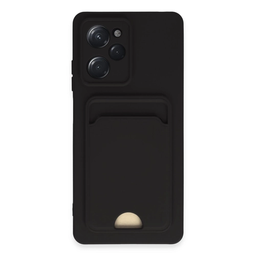 Newface Xiaomi Poco X5 Pro 5G Klf Kelvin Kartvizitli Silikon - Siyah