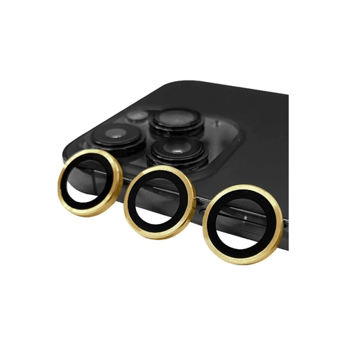 Newface iPhone 14 Pro Max Raze Metal Kamera Lens - Gold