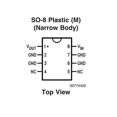 MC78L12ACDR2G SMD Voltaj Regülatörü - SOIC8