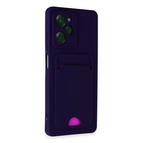 Newface Xiaomi Poco X5 Pro 5G Klf Kelvin Kartvizitli Silikon - Derin Mor