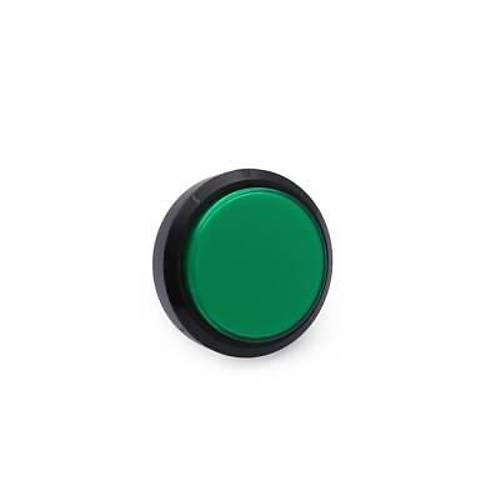 60mm 12V Dz Ikl Oyun Makinesi Butonu - Yeil