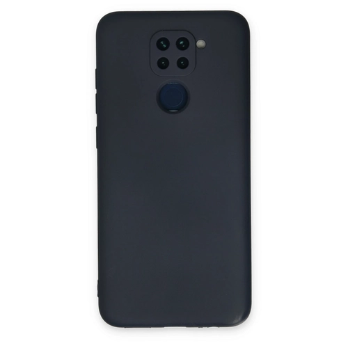 Newface Xiaomi Redmi Note 9 Klf Nano ii Kadife Silikon - Lacivert