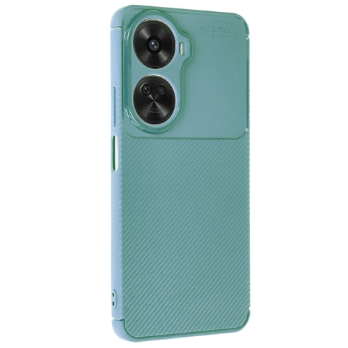 Newface Huawei Nova 12 SE Klf Auto Focus Karbon Kapak - Koyu Yeil