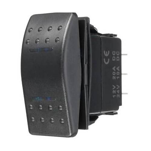 ON-OFF Mavi Ikl Anahtar 5-Pin 12V-24V