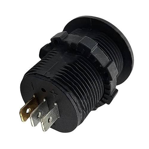 IC-231E Pano Ulu Volt-Ampermetre 28mm