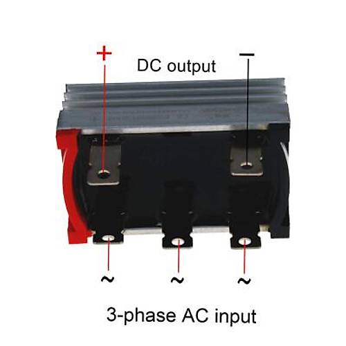 SQL35-10 35A 1000V 3 Faz Kpr Diyot - Soutuculu
