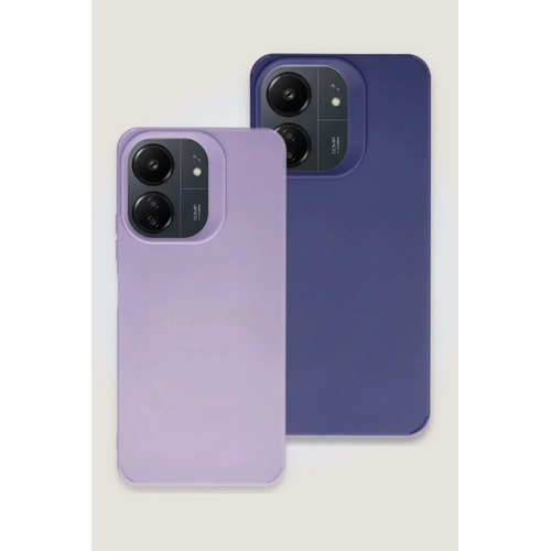 Newface Xiaomi Redmi 13C Klf Petro Silikon - Krmz