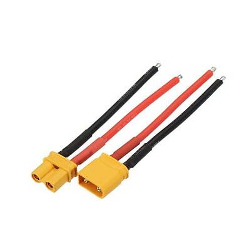 XT30 Dii-Erkek Lipo Pil arj Kablosu Seti 10cm