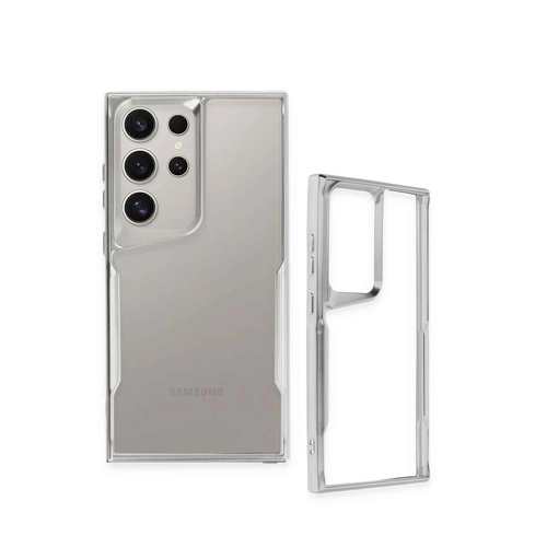 Newface Samsung Galaxy S23 Ultra Klf Boyi Silikon Kapak - Titan Gri