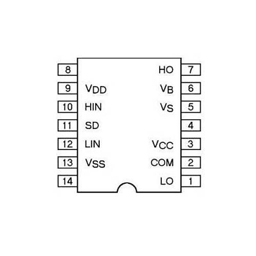 IR2112 DIP-14 Mosfet Src Entegresi