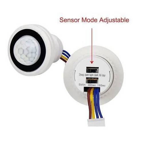 220V Hareket Pr Sensr - Otomatik Lamba Sensr