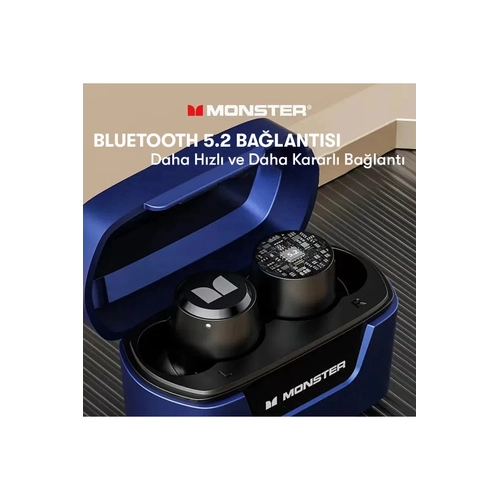 Newface Monster XKT05 Bluetooth Kulaklk - Mavi