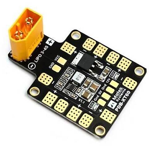 Matek PDB-XT60 w/ BEC 5V & 12V ESC G Datm