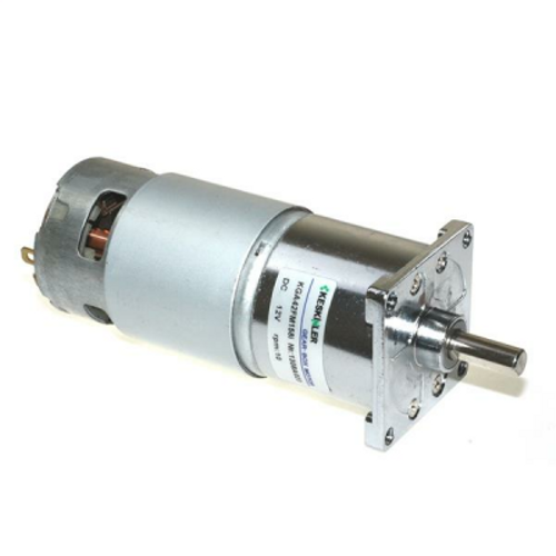 KGA42 12V 10Rpm 42mm Redktrl Flanl Uzun Dc Motor