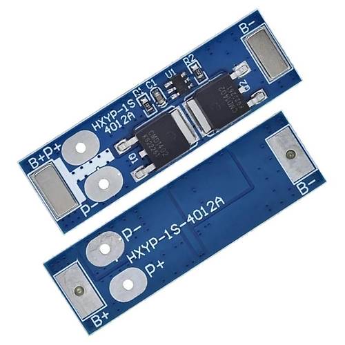 1S 12A BMS 3.7V 18650 Lityum Pil arj Koruma Devresi