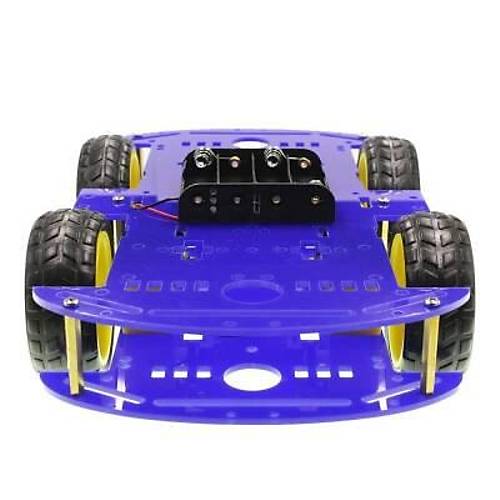 4WD Mavi ase Tekerlekli Araba Kiti