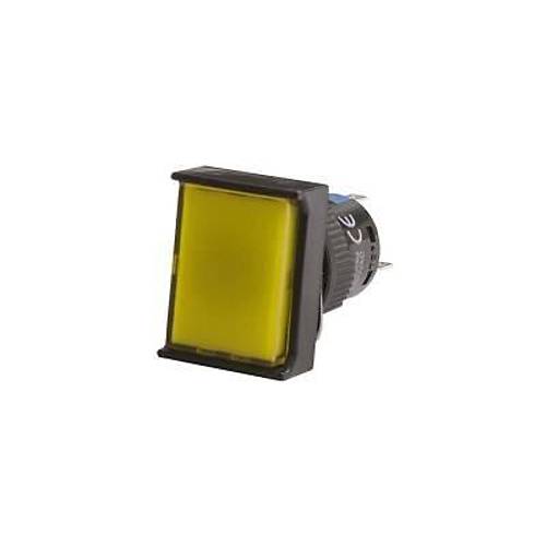 16mm 24V Sar Yayl Diktrtgen Buton CD-AJ-11D/24V/Y