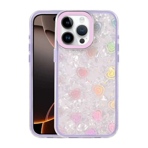 Newface Apple iPhone 14 Pro Max Lumi Desenli Kapak - Mor