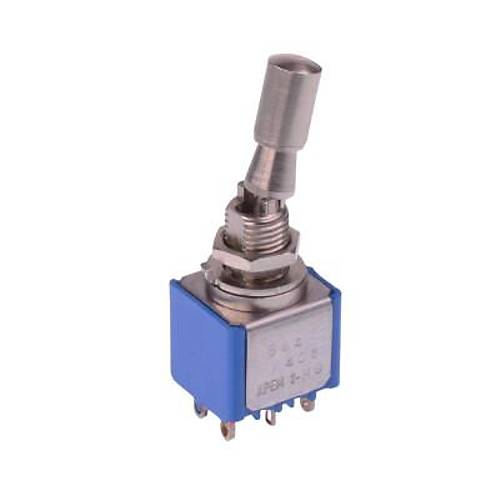 5649 ON-OFF-ON 3-Konumlu 3-Pin Toggle Switch - Emniyet Kilitli