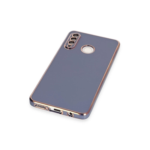 Newface Huawei P30 Lite Klf Volet Silikon - Mavi