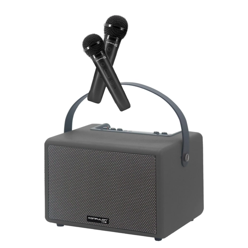 Konfulon F31 50W Srcl 2 Adet Mikrofonlu BT 5.2 Kablosuz Hoparlr - Yeil