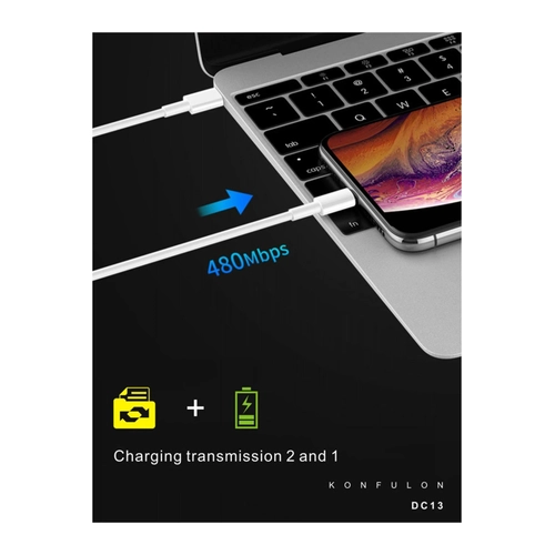 Konfulon DC13 1M 20W Type-C to Lightning Kablo iphone Uyumlu