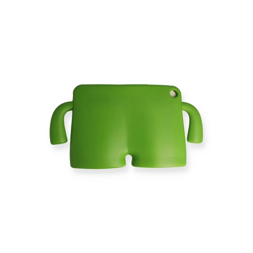 Newface iPad 10.2 (7.nesil) Klf Karakter Tablet Silikon - Yeil