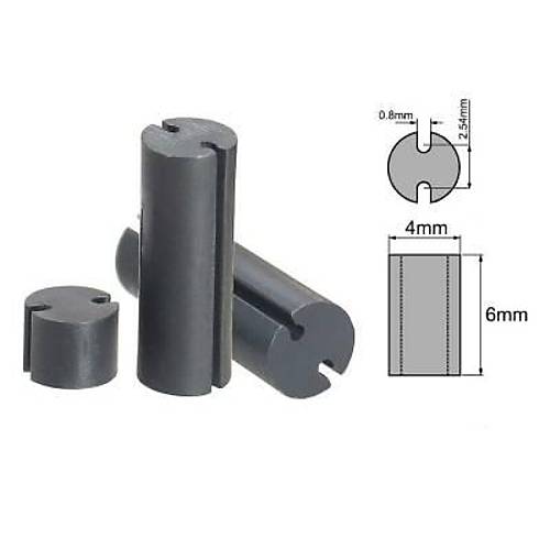 4x6mm Led Distans (Standoff) - Siyah