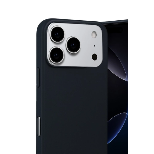 Newface Apple iPhone 17 Pro Nano ii Kadife Silikon - Siyah