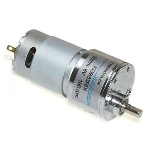 KGB33 6V 160Rpm 33mm Redktrl Eksantrik Dc Motor
