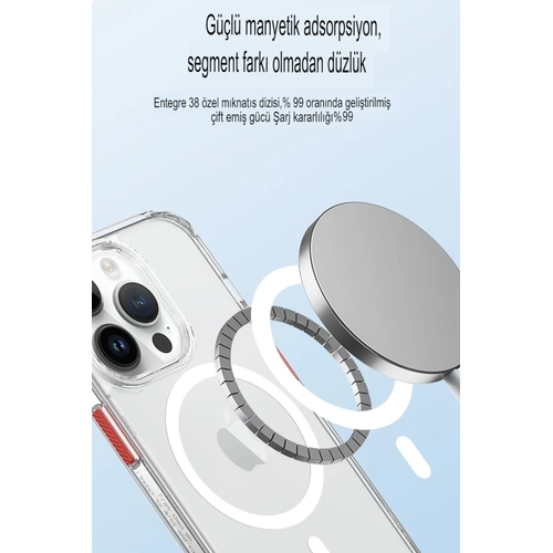 Joko iPhone 14 Pro Max Klf Ramos Magsafe Kapak - effaf