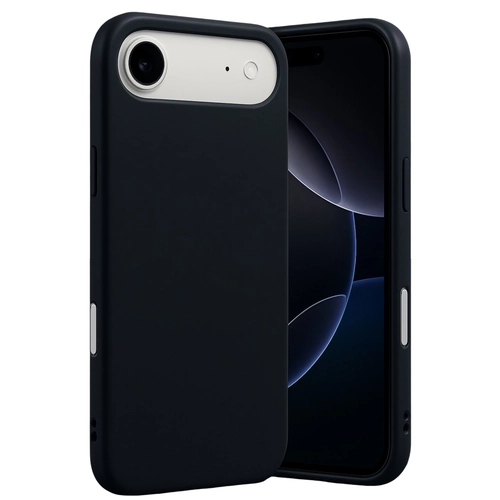 Newface Apple iPhone 17 Air Nano ii Kadife Silikon - Siyah