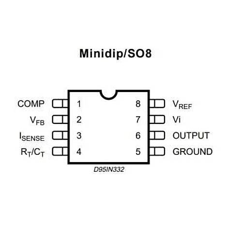 UC3845BD1013TR SMD SOIC-8 Entegre