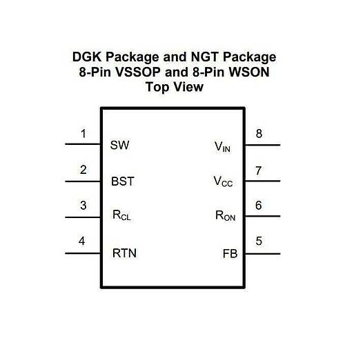LM5007MM VSSOP-8 Voltaj Regülatör Entegresi