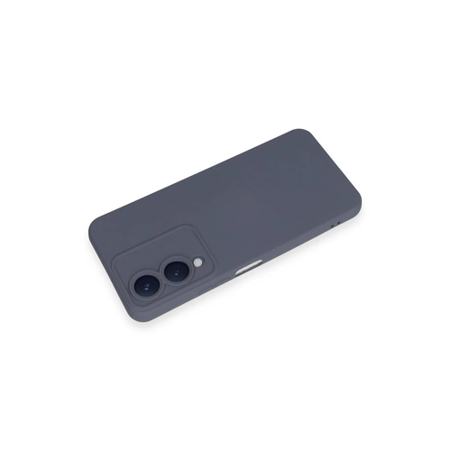 Newface Vivo Y17S Klf Nano ii Kadife Silikon - Gri