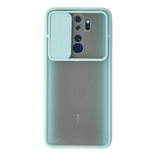 Newface Xiaomi Redmi Note 8 Pro Klf Palm Buzlu Kamera Srgl Silikon - Turkuaz