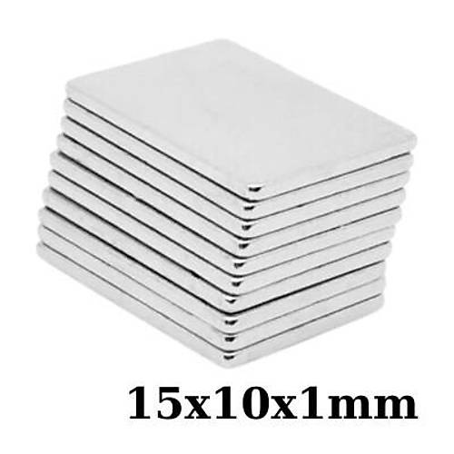 15x10x1mm Neodyum Gl Mknats - Neodim Magnet