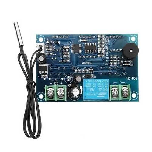 W1401 12V Dijital Scaklk Kontrol Cihaz - Kuluka Uyumlu