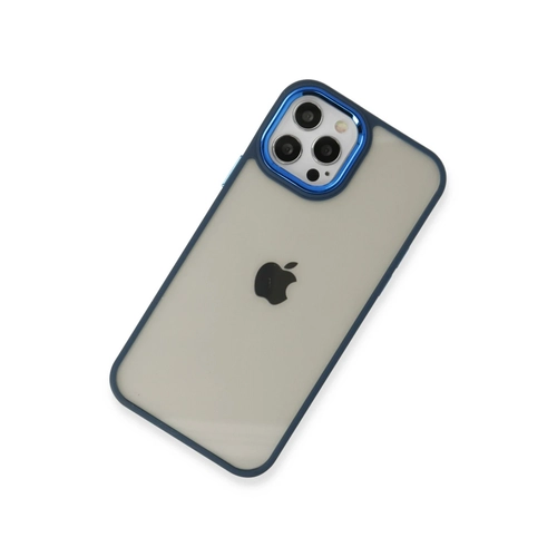 Newface iPhone 12 Pro Max Klf Dora Kapak - Mavi