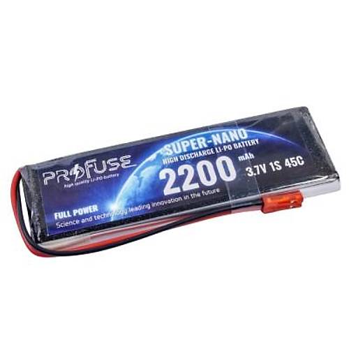 3,7V 1S 2200mAh 45C Lipo Batarya