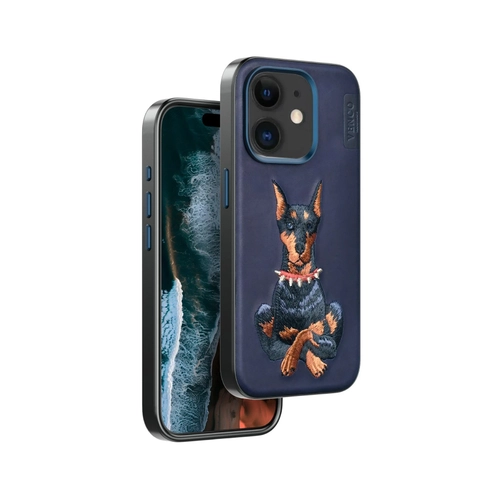 Venco iPhone 11 Perma Desenli Kapak - Lacivert