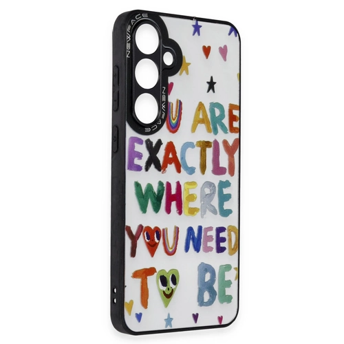 Newface Samsung Galaxy S23 FE Klf Mirror Desenli Kapak - Mirror - 10