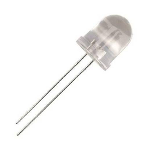 10mm Beyaz Led - 10 Adet