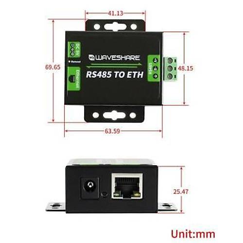 RS485 - Ethernet Dntrc