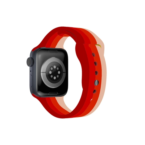 Newface Apple Watch 38mm Gkkua Org Kordon - Bordo-Krem