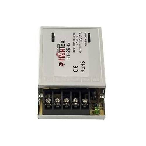 Hightek 12V 2A Metal Kasa Adaptr - LED Driver