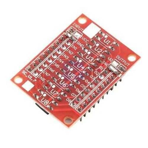 EL817 12-24V 8 Kanal Optokuplr zolasyon Modl - High Level Trigger