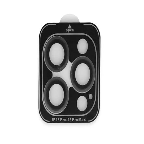Newface iPhone 15 Pro Max Bind Metal Kamera Lens - Lacivert