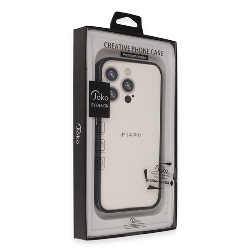 Joko iPhone 14 Pro Land Bumper Koruma Kapak - Derin Mor