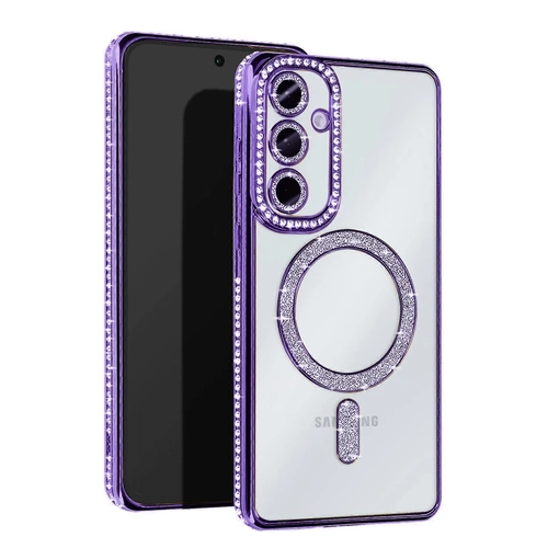 Newface Samsung Galaxy S25 Plus Klf Joke Simli Magneticsafe Klf - Derin Mor